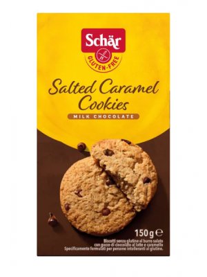 Schär Salted Caramel Cookie 150g slaný karamel sušenky bez lepku