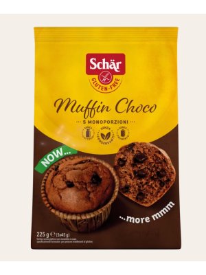 Schär Muffin choco 225g (5 ks) sladké čokoládové muffiny pečivo bez lepku